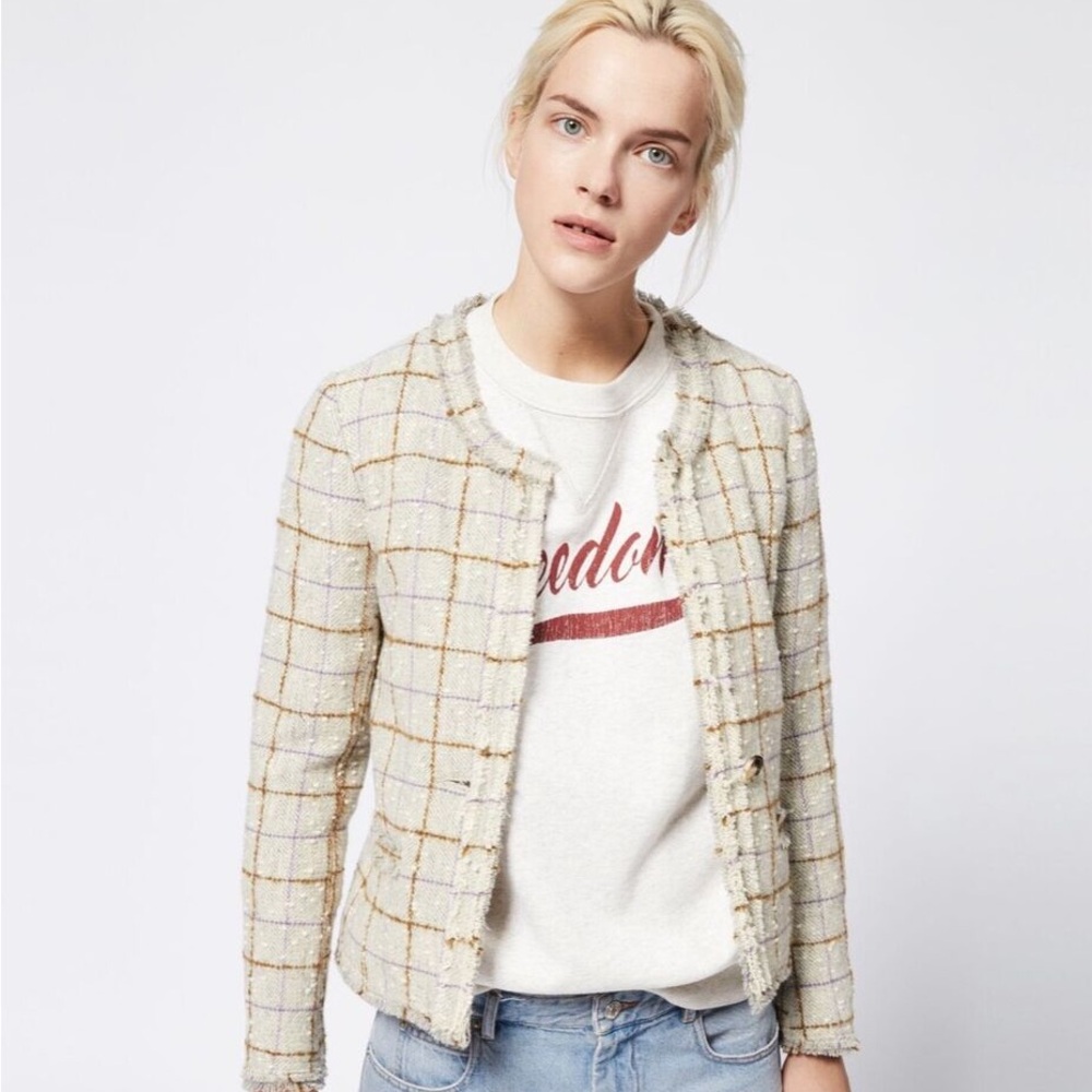 Isabel Marant Etoile Lyra Tweed Jacket